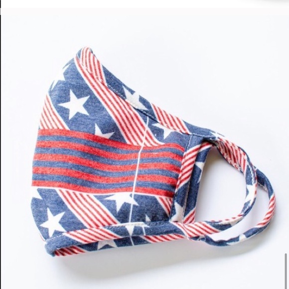 MADE IN USA, Washable Lined Cotton Face Mask - Picture 8 of 8